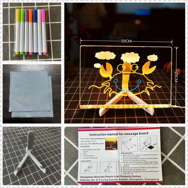 Quadro Board Light Neon 2.0 (BRINDE)