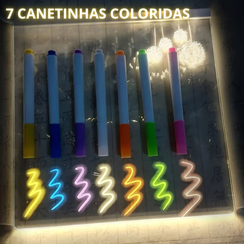 Quadro Board Light Neon 2.0 (BRINDE)