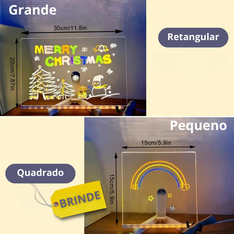 Quadro Board Light Neon 2.0 (BRINDE)