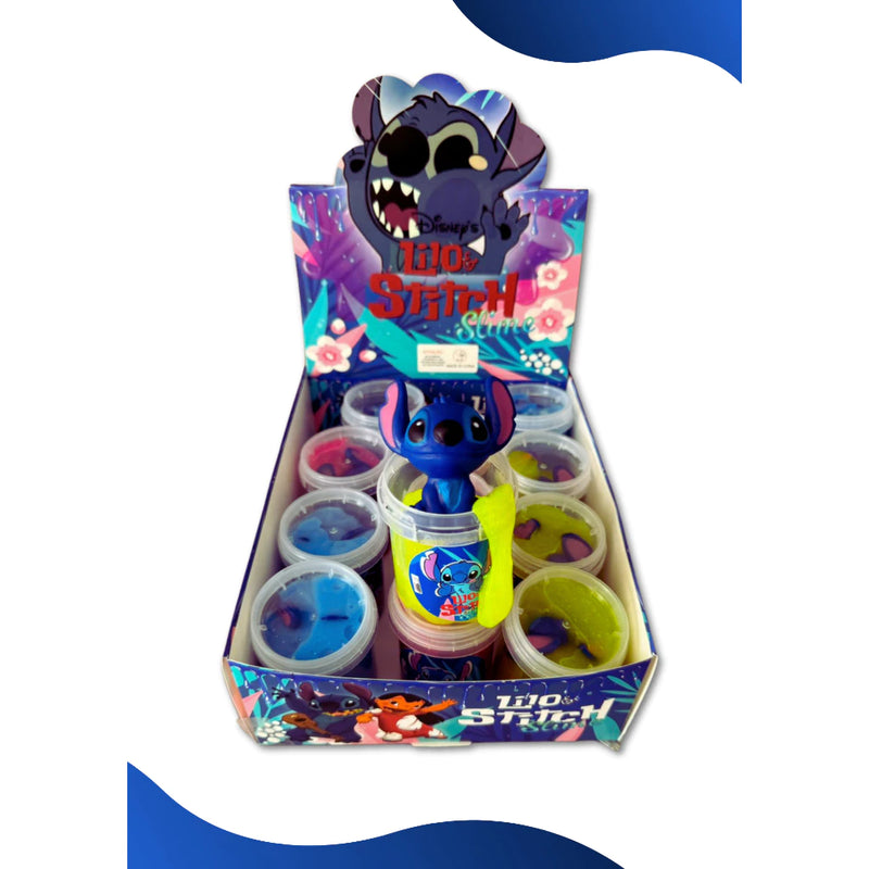 Slime Surpresa Stitch Caixa com 12 Unidades