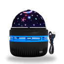 Luminaria Com Projeções Espaciais Estrelas