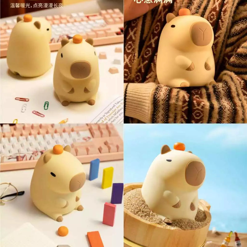 Luminária Led CAPIVARA/Pato/Panda/Coelho Silicone