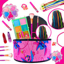 Kit Infantil Criança De Maquiagem Com Maletinha Stitch