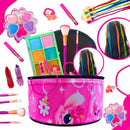 Kit Infantil Criança De Maquiagem Com Maletinha Stitch